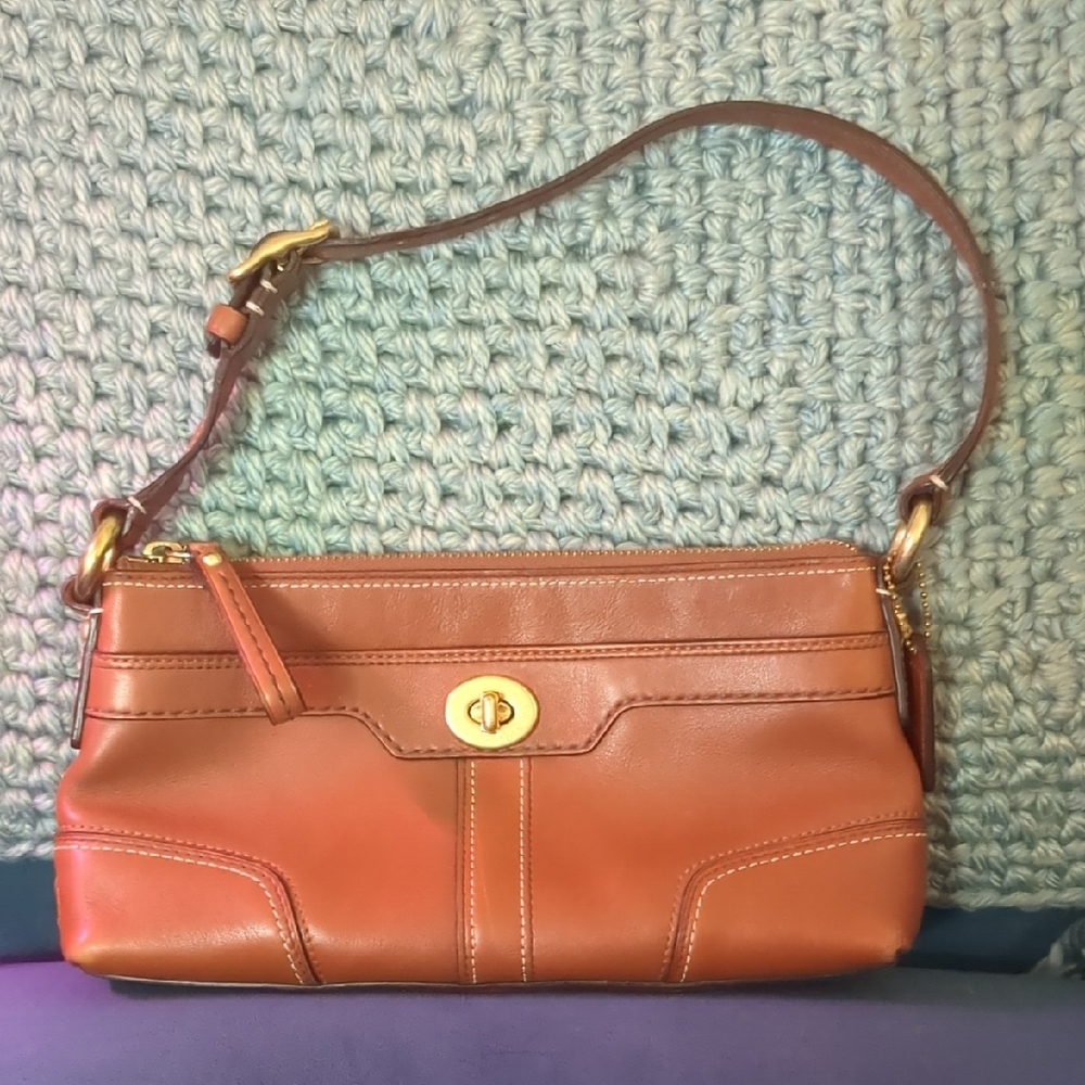 Coach Brown Leather Purse